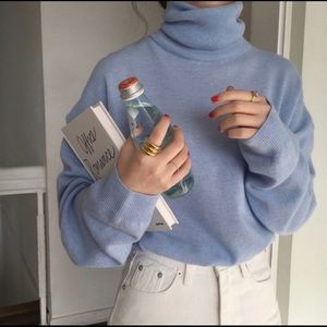 Plain turtle neck